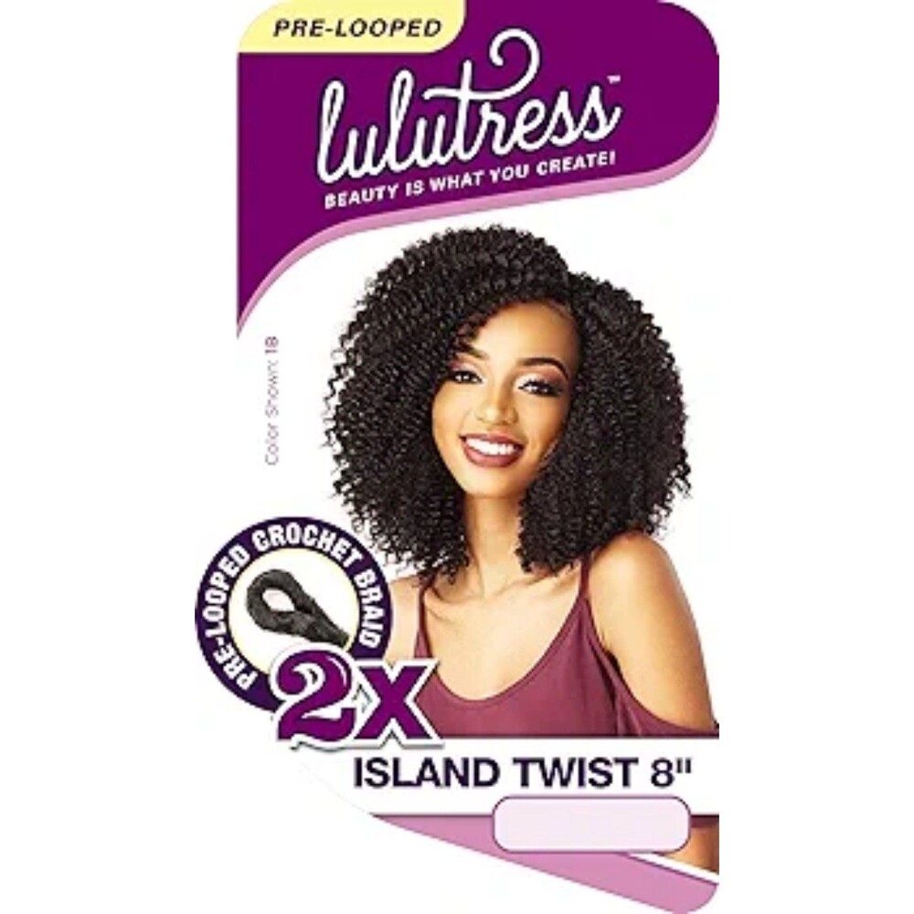 Island Twist 8" Hair Extensions NEW